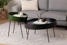 Hanah Home Ilo - Mesa de centro Antracita